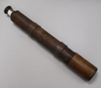 A three draw telescope by Ottway