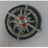 A German ski badge