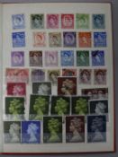 Five albums of world stamps and Chinese bank notes, including a Victoria £1 Revenue specimen,