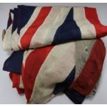 Two early 20th century Union Jack flags