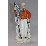 A Staffordshire figure of Liberty