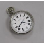 A WWII military pocket watch retailed by H. Golay & Son Ltd.