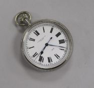 A WWII military pocket watch retailed by H. Golay & Son Ltd.