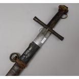 A Sudanese sword length 105cm