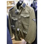 A German SS uniform (3 pieces)