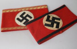 Two German armbands