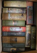 Three boxes of mixed novels