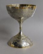 A silver Mansion House replica cup, London, 1948, 12cm, 8.5 oz.