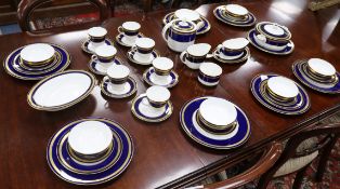 A Royal Worcester 'Hampton' part dinner service (approx 50 pieces)