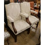 A pair of Gainsborough chairs