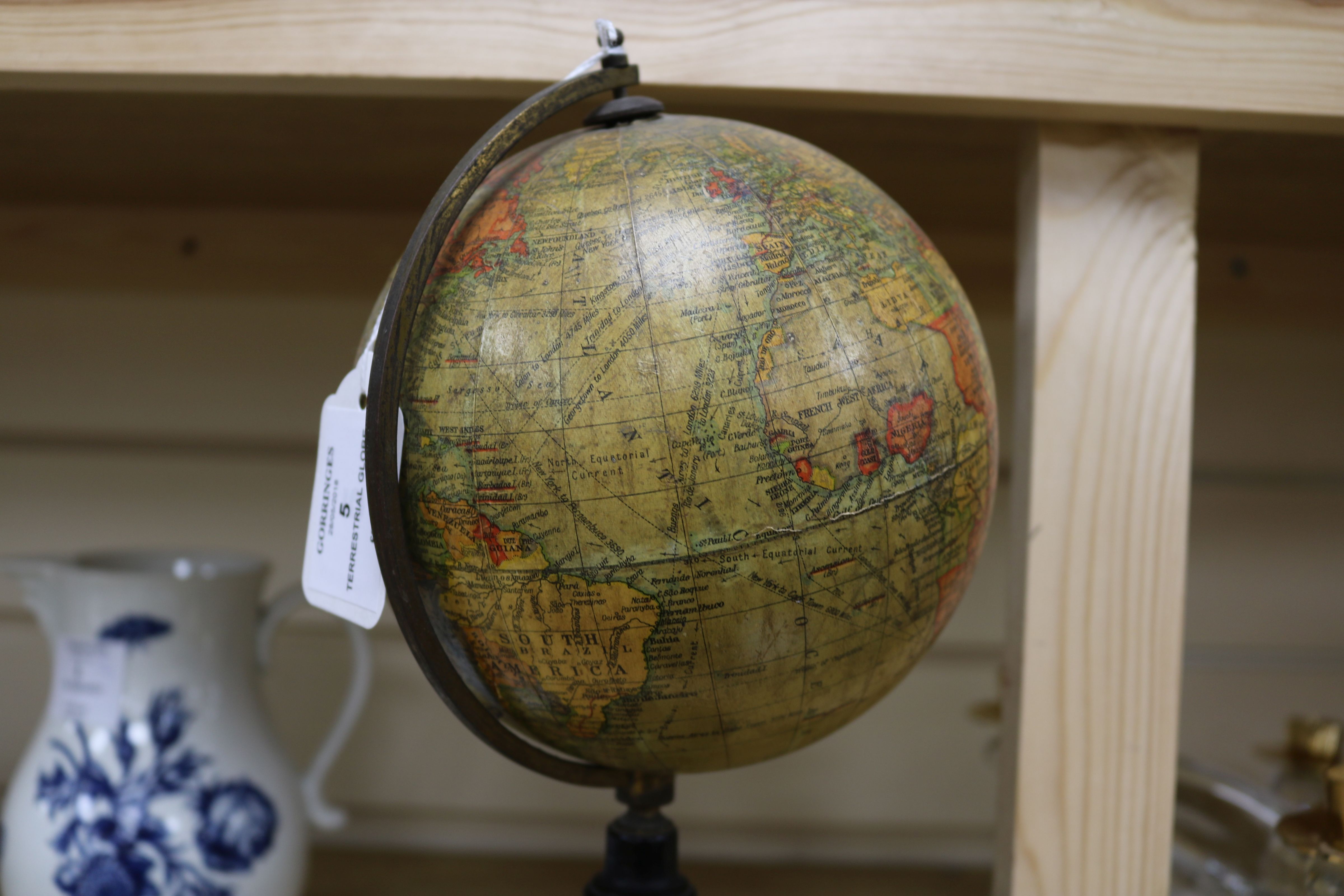 A Geographia 6 inch terrestrial globe height 32cm - Image 2 of 4