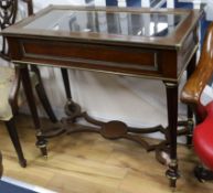 A Louis XVI style ormolu-mounted bijouterie table