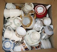 A quantity of Wedgwood, Aynsley, Spode tea and coffee wares