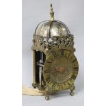 A lantern clock