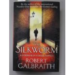 Galbraith, Robert - The Silkworm, signed 1st Edition, plus a publisher's note