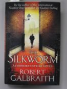 Galbraith, Robert - The Silkworm, signed 1st Edition, plus a publisher's note