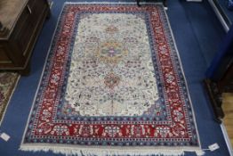 A Persian rug 180cm. x 125cm.