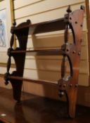 A late Victorian wall bracket W.62cm