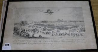 James H. Henderson, two engravings, Dinner to 3900 Poor Persons of Lewes, given to commemorate the