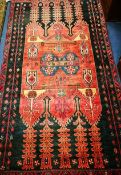 A Hamadan carpet 207cm. x 117cm.