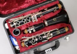 A Yamaha 26II cased clarinet