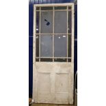 A country house door W.85cm.