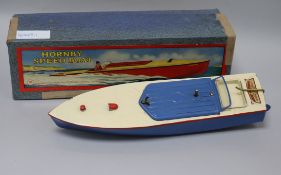 A boxed Hornby Speedboat No.2 Swift