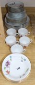 A Royal Worcester tea service