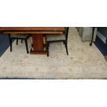 An ivory ground carpet 285 x 245cm