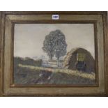 Bramwell Fletcher, oil on canvas, 'Morning Sun', signed and dated 1920, Royal Society of Oil