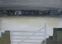 Ken Symonds (1927-2010) oil on canvas, St Just, 50 x 69cm, unframed
