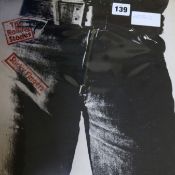 The Rolling Stones, Sticky fingers LP (zip sleeve).
