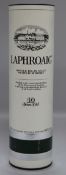 A 1980's one litre bottle of Laphroaig