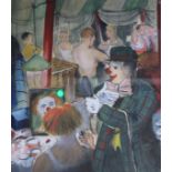 Roy M. Stanislas, 2 watercolours, Circus Stanton programme cover and Circus Dressing Tent,