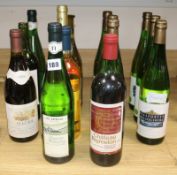 A quantity of mixed wines