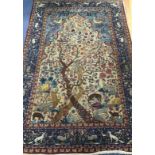 A Persian Rug 215cm x 140cm