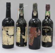 Three bottles of Port - Graham's, Berry's and Wine Society 1974, together with a bottle of Blandy'