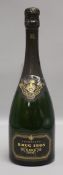A bottle of Krug champagne 1985