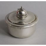 A late Victorian silver spirit kettle burner, London, 1899.