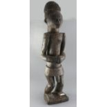 A Pende People carved wood ancestor figure, 70cm