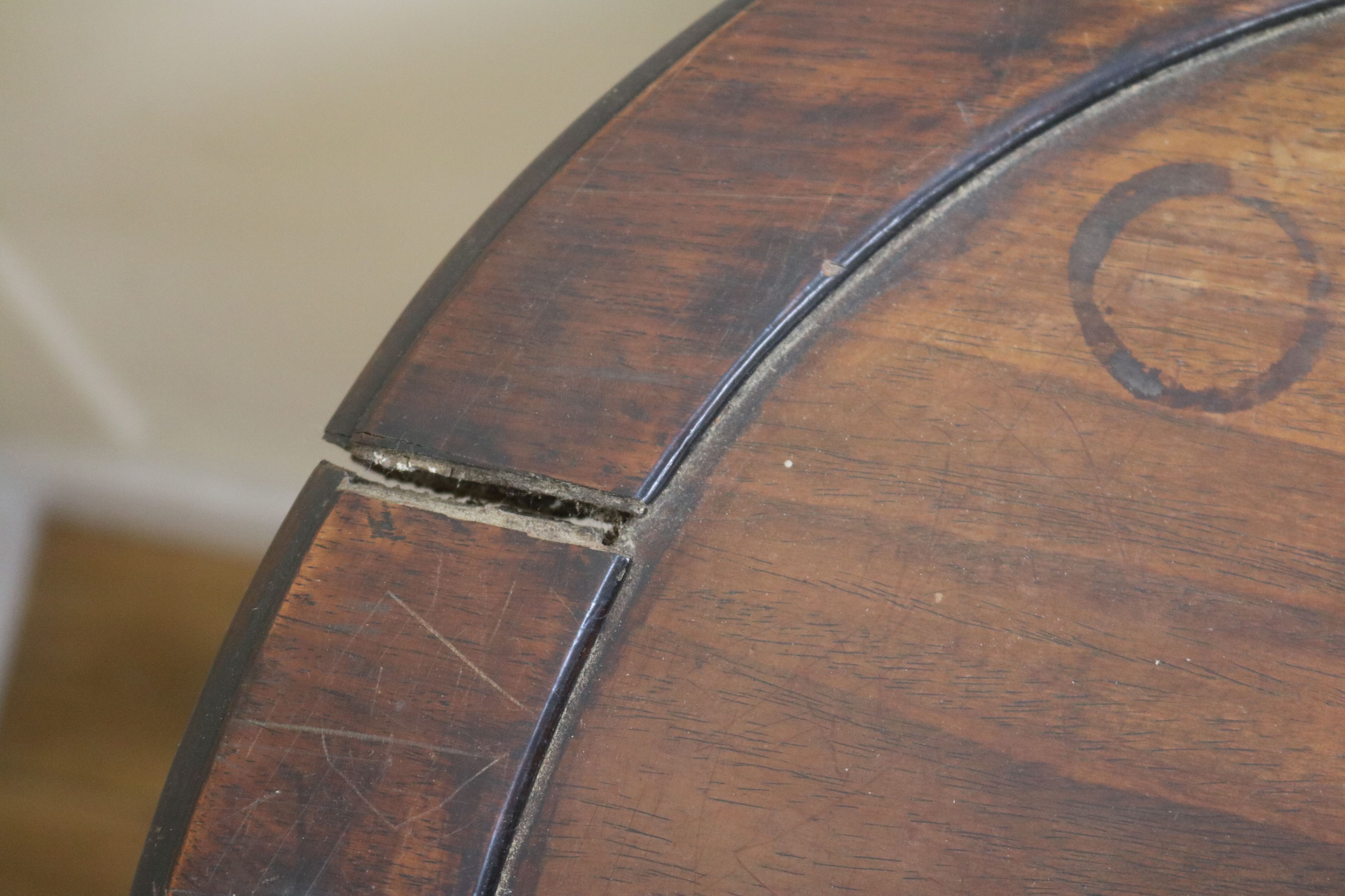 A Chinese carved hardwood oval pedestal table with pierced frieze and peripheral stretcher W.87cm - Image 3 of 8