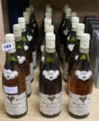 Eighteen bottles of Etienne Sauzet Puligny Montrachet Ler Cru Champ Canel 1987