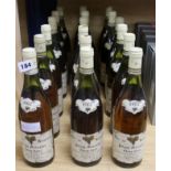 Eighteen bottles of Etienne Sauzet Puligny Montrachet Ler Cru Champ Canel 1987