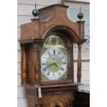 Keith Buxton. A longcase clock W.50cm