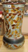 A large Doulton 'Autumn Leaves' vase height 61cm