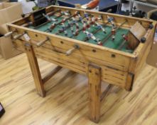 A French table football game W.140cm approx.