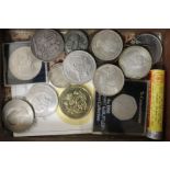 A quantity of assorted coinage.