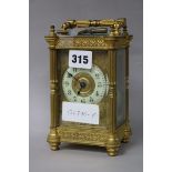 A French carriage clock