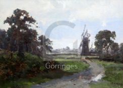 Campbell Archibald Mellon (1878-1955)oil on board'A Scene in Norfolk' signed, provenance; by