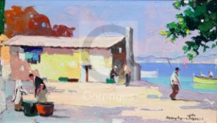 Cecil Rochfort D'Oyly John (1906-1993)oil on canvasSt Maxime, South of Francesigned and titled